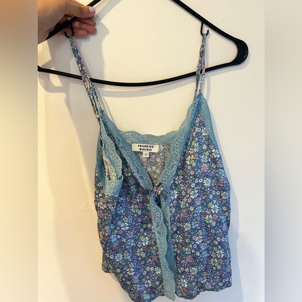 Frankie’s Bikini silk tank LAST CALL